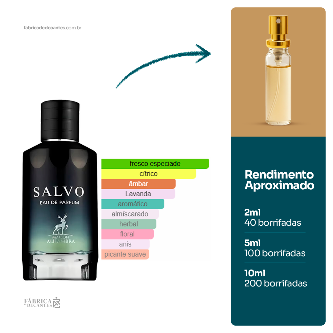 (Decant) Salvo Maison Alhambra Masculino