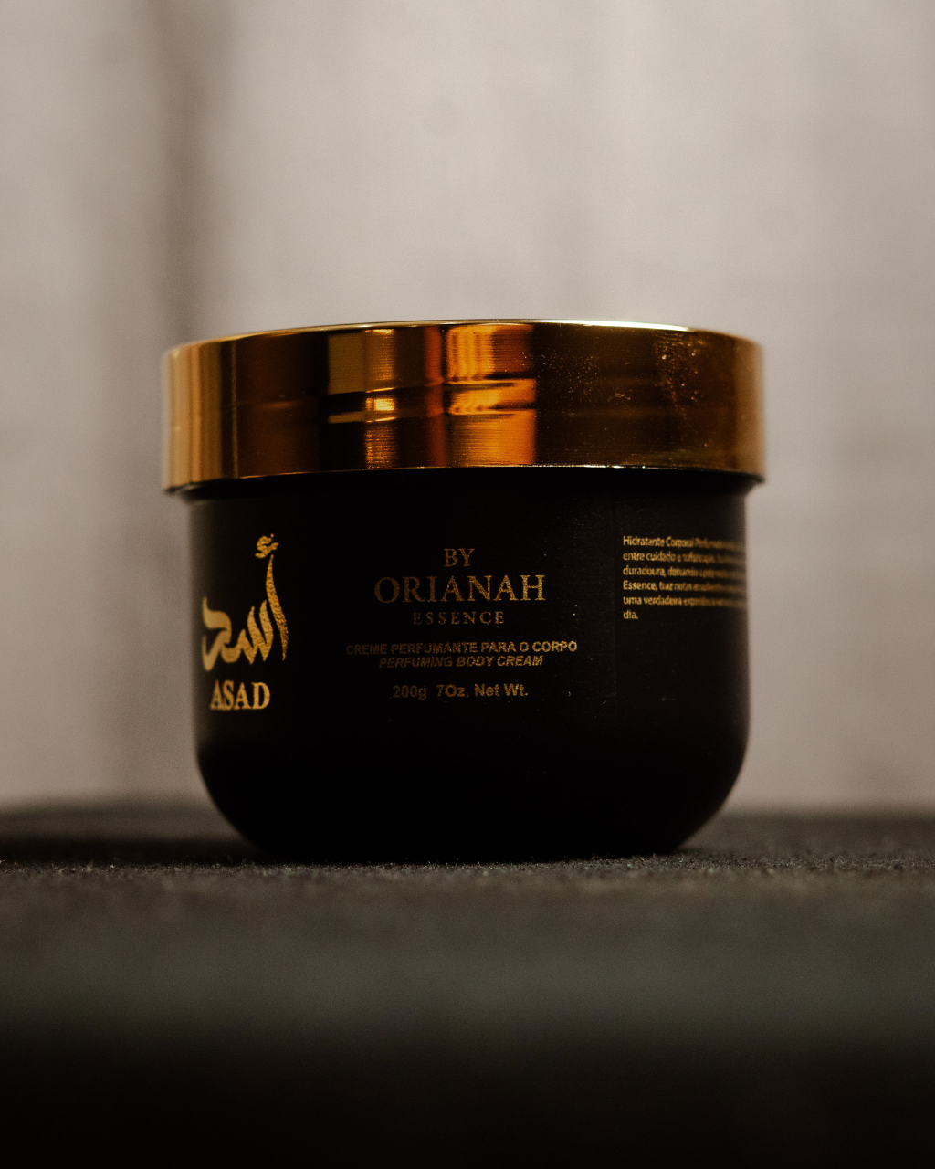 CREME HIDRATANTE PERFUMADO ASAD BY ORIANAH ESSENCE - 200G PROMO R$ 67