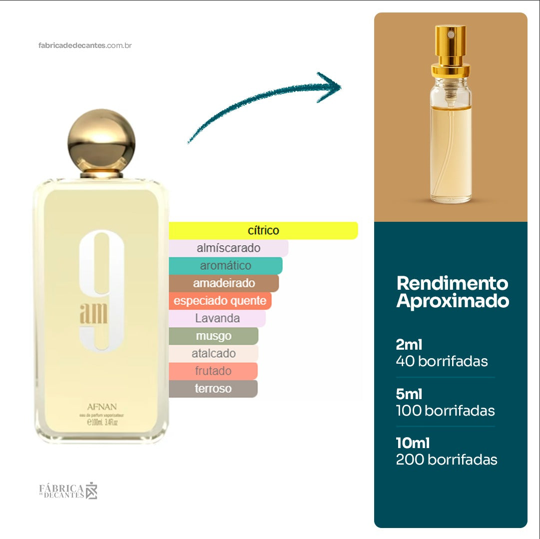 (Decant) 9am Afnan Eau de Parfum FEMININO