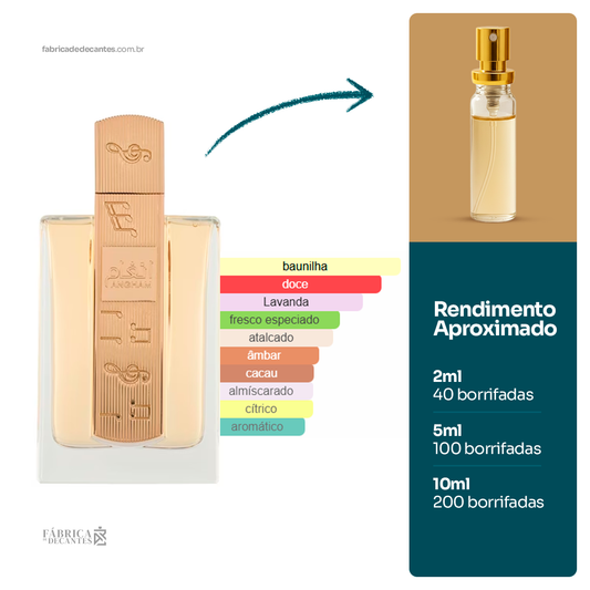 Decante Angham Perfumes Compartilhável