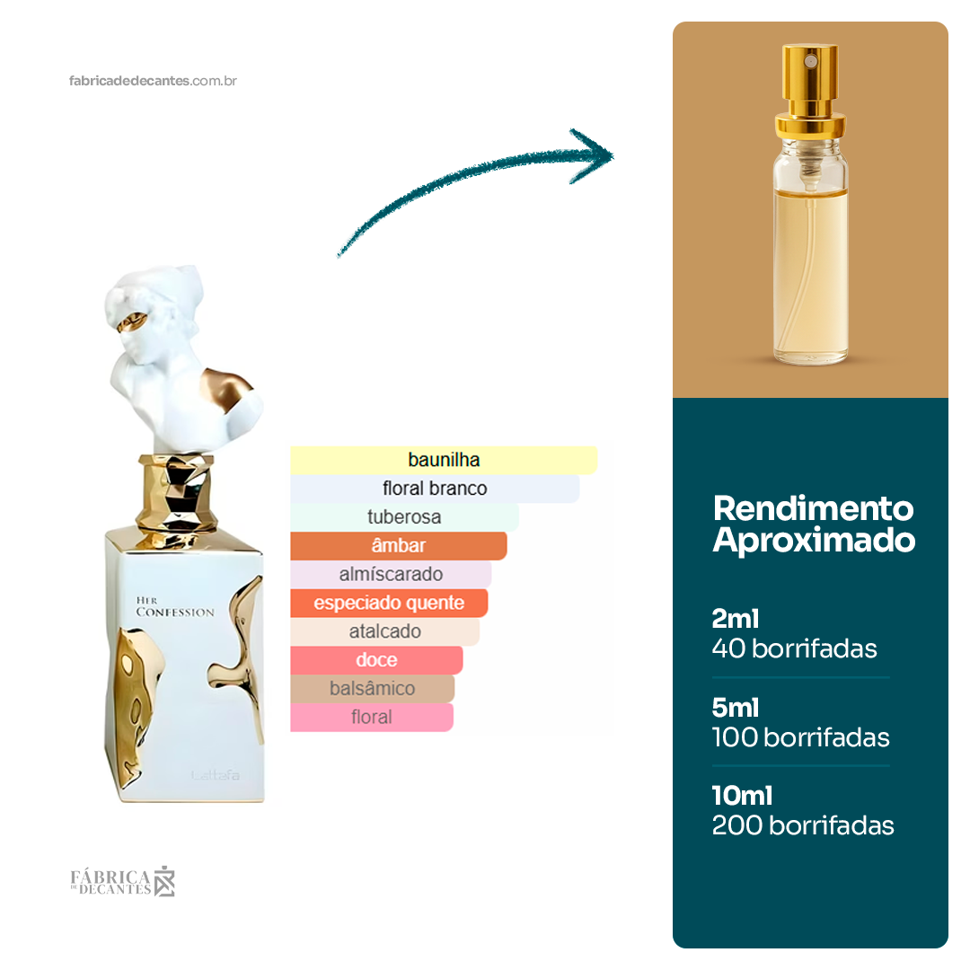 (Decant) Her Confession Perfumes Feminino
