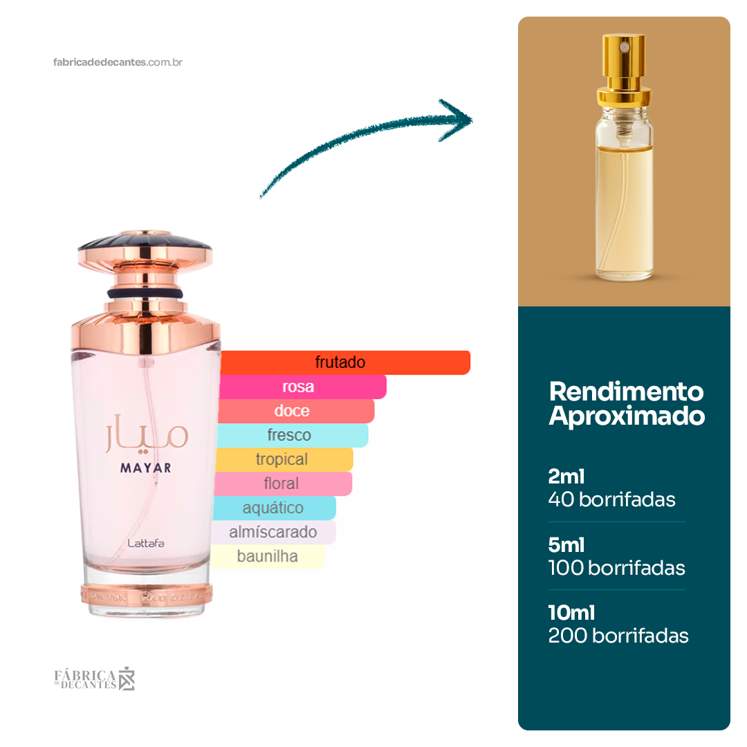 (Decant) Mayar Perfumes Feminino
