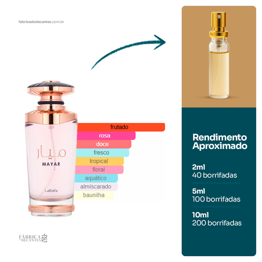 (Decant) Mayar Perfumes Feminino