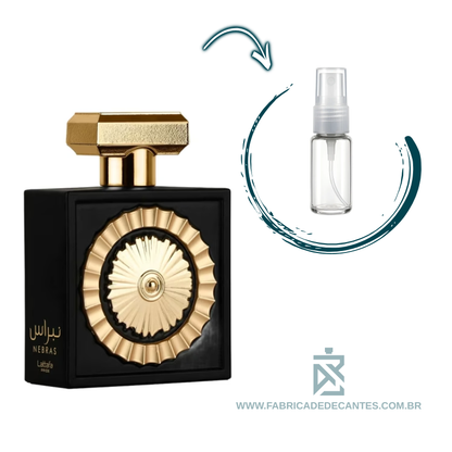 ARABIAN SWEET FEMININO - Combo Árabe com 3 Decants de 5ml. (Yara, Nebras e Eclaire)