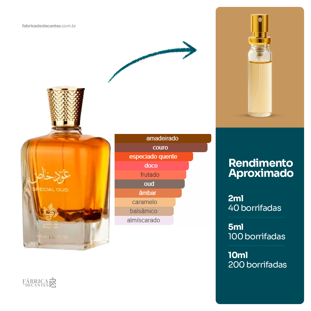 (Decant) Special Oud Al Wataniah Compartilhável
