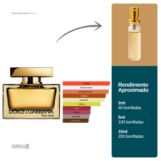 (Decant) The One Eau de Parfum Intense Dolce&Gabbana Feminino