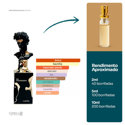 (Decant) His Confession Perfumes Masculino
