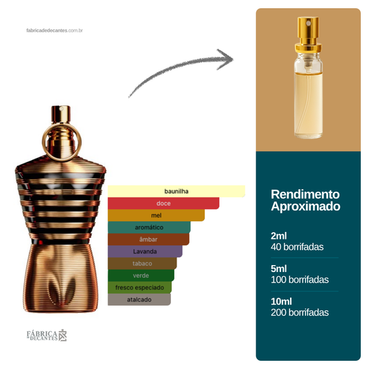 (Decant) Le Male Elixir Jean Paul Gaultier Masculino