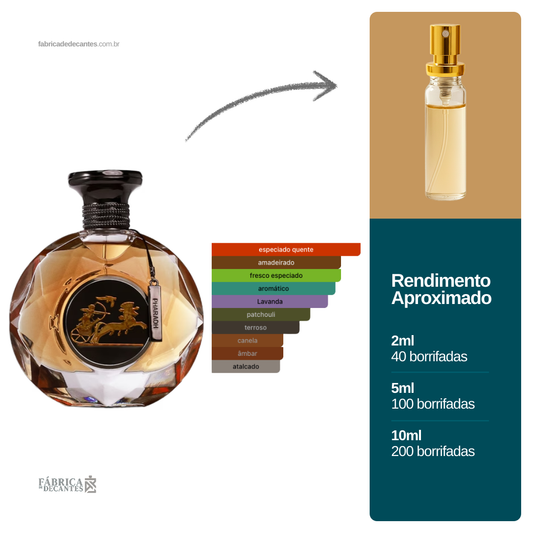 (Decant) Pharaoh Aurora Scents Masculino